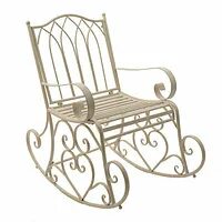 Кресла-качалки из металла