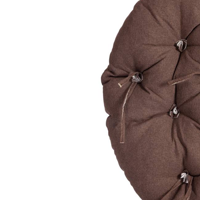 Кресло CLOUDE HOME рогожка/металл, 97х98х90-96см, коричневый, 3М7-147 коричневый рогожка/металл Кресло CLOUDE HOME рогожка/металл, 97х98х90-96см, коричневый, 3М7-147 коричневый рогожка/металл