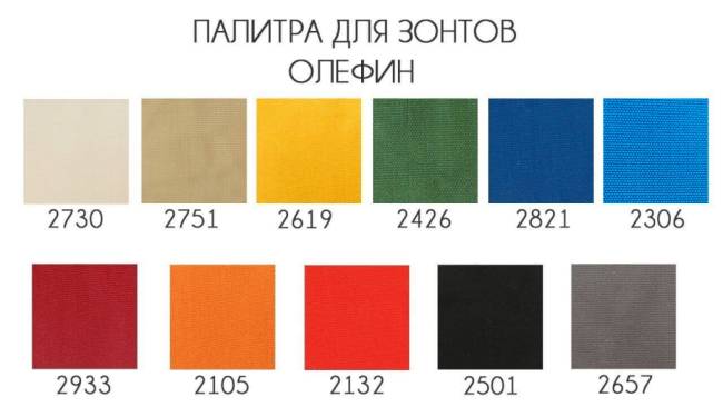 Зонт профессиональный Ø2.5 м Avocado бежевый Ø2500 мм Зонт профессиональный Ø2.5 м Avocado бежевый Ø2500 мм