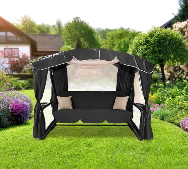 Качели садовые "ТОРОНТО", графит Качели садовые "ТОРОНТО", графит