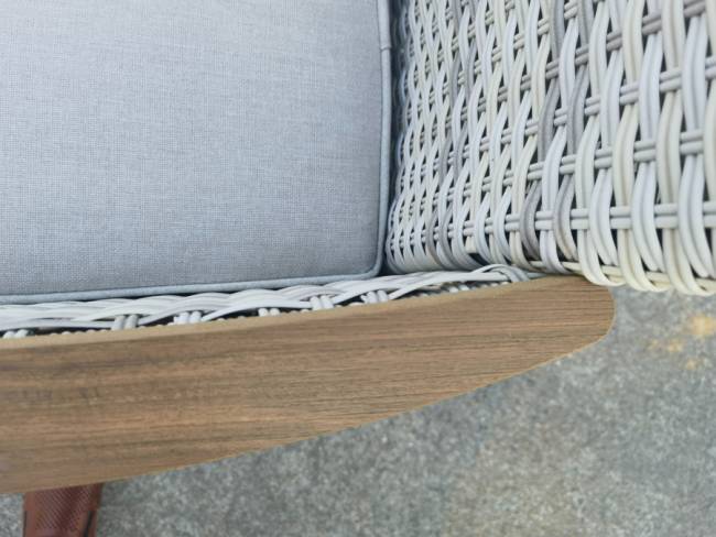 AMELIA обеденный комплект бежевого цвета на 6 персон