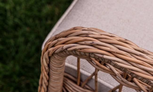 Обеденный комплект ISABELLA из искусственного ротанга