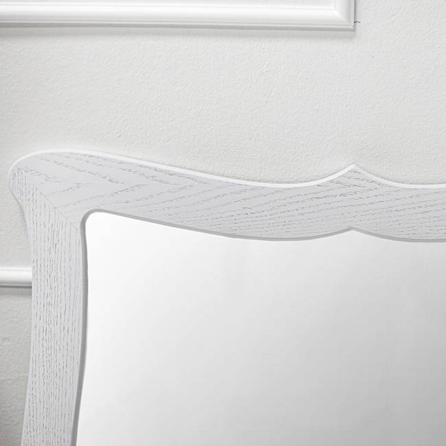 Зеркало навесное Берже 23 белый ясень 97 см х 67 см