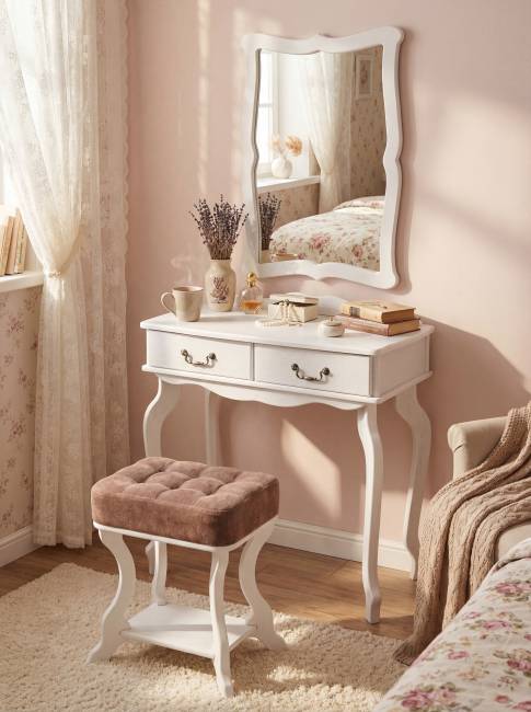 Зеркало навесное Берже 23 белый ясень 97 см х 67 см