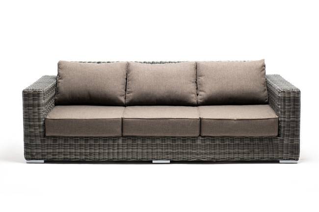 "Боно" лаунж-зона из искусственного ротанга, цвет графит "Боно" лаунж-зона из искусственного ротанга, цвет графит