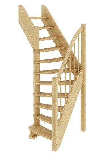 Деревянная лестница ЛС-91М