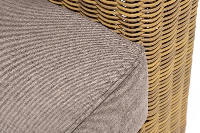 "Боно" лаунж-зона из искусственного ротанга, цвет соломенный "Боно" лаунж-зона из искусственного ротанга, цвет соломенный