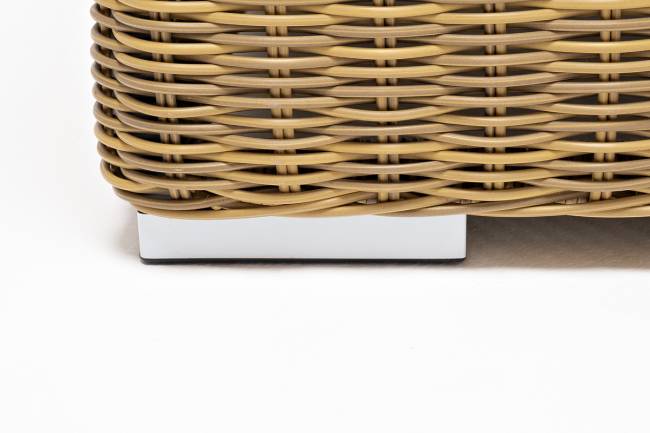 "Боно" лаунж-зона из искусственного ротанга, цвет соломенный "Боно" лаунж-зона из искусственного ротанга, цвет соломенный