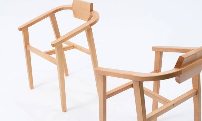 Стул-кресло Челси ПМ натур/графит