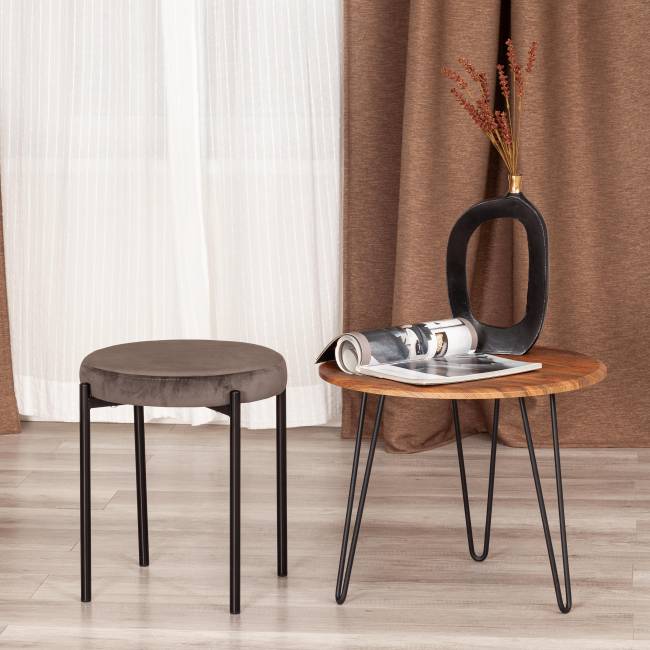 Табурет REVO (mod. 7034) ткань/металл, 44 х 44 х 47 см, темно-серый barkhat 14/черный темно-серый barkhat 14/черный ткань/металл Табурет REVO (mod. 7034) ткань/металл, 44 х 44 х 47 см, темно-серый barkhat 14/черный темно-серый barkhat 14/черный ткань/металл