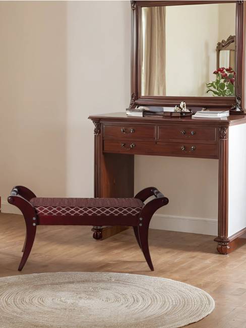 Банкетка Тифани махагон Банкетка Тифани махагон