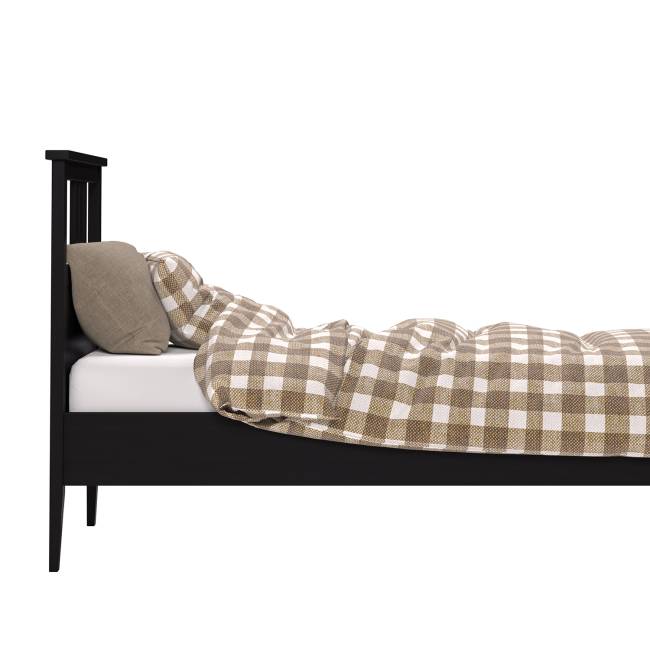 Комплект кровать Leset Мира 90х200 с основанием Чёрный Комплект кровать Leset Мира 90х200 с основанием Чёрный