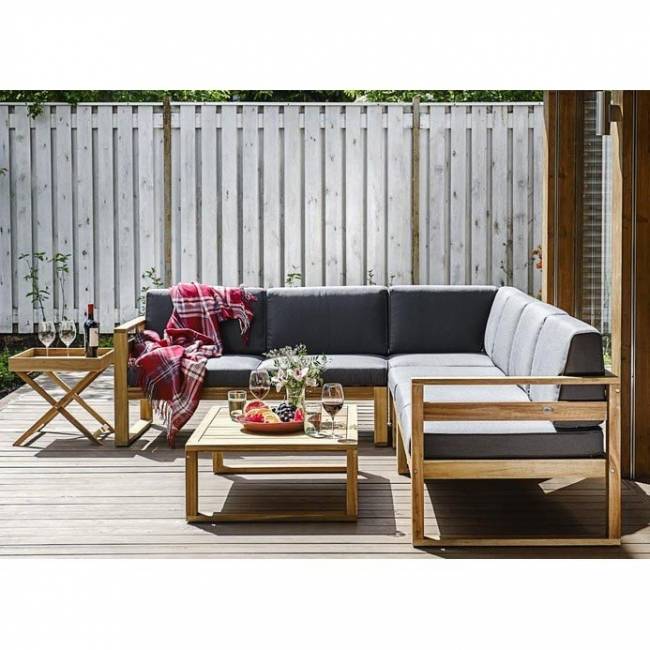 Угловой комплект BOOKA с кофейным столом