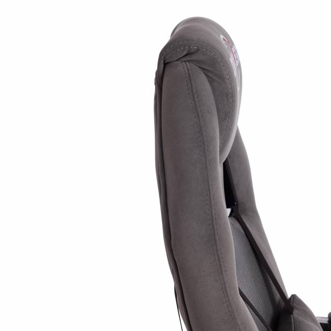 Кресло DRIVER (22) флок/ткань, серый/серый, 29/TW-12 Кресло DRIVER (22) флок/ткань, серый/серый, 29/TW-12