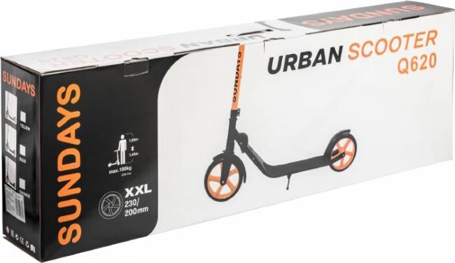 Самокат Sundays Q620 (оранжевый)