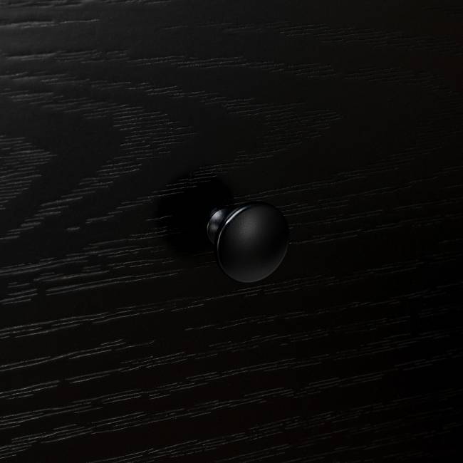 Комод Leset Токе 3 ящ. Чёрный Комод Leset Токе 3 ящ. Чёрный