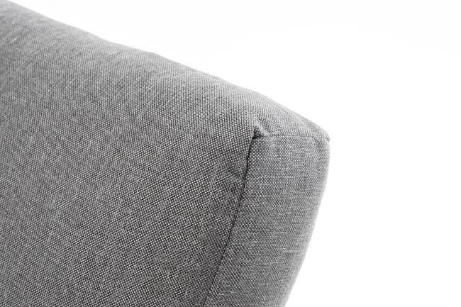 "Париж" модуль диванный алюминиевый угловой, цвет серый "Париж" модуль диванный алюминиевый угловой, цвет серый