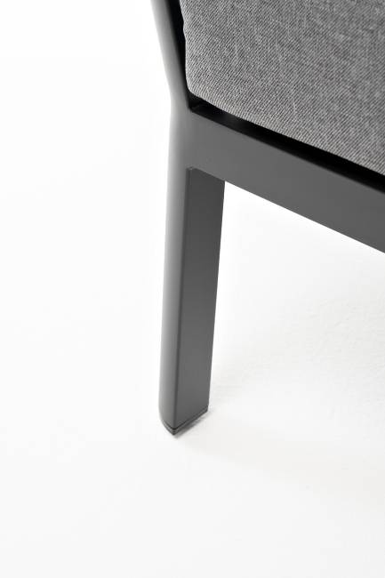 "Париж" модуль диванный алюминиевый угловой, цвет серый "Париж" модуль диванный алюминиевый угловой, цвет серый