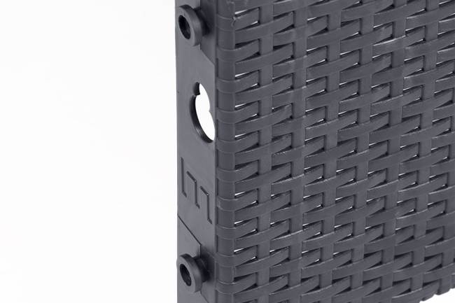 Arizona b:rattan, Диван трехместный, антрацит (3-х местная подушка) Arizona b:rattan, Диван трехместный, антрацит (3-х местная подушка)