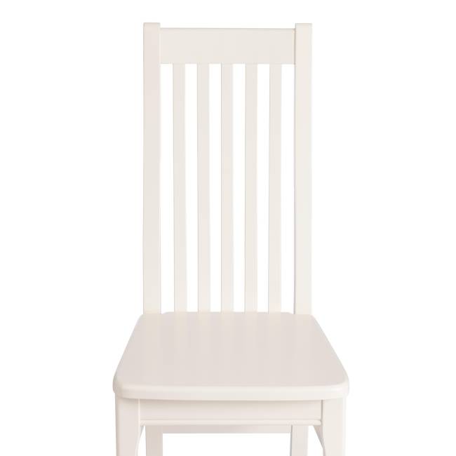 Стул Dolce/Дольче жёсткое сидение бук, МДФ, 40х46х100см, айвори вайт белый бук, мдф