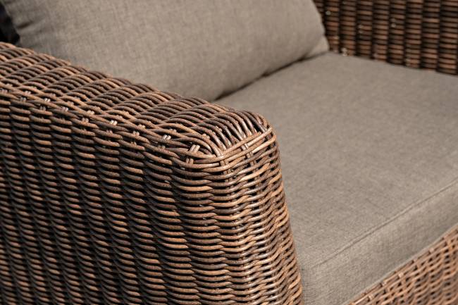 "Капучино" лаунж-зона из искусственного ротанга, цвет коричневый "Капучино" лаунж-зона из искусственного ротанга, цвет коричневый