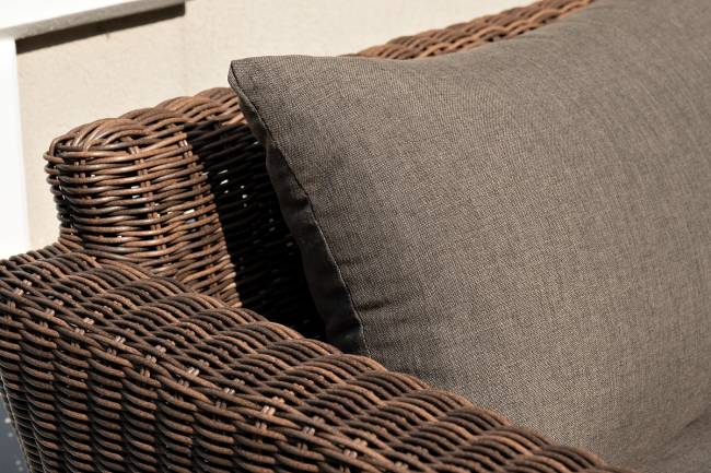 "Капучино" лаунж-зона из искусственного ротанга, цвет коричневый "Капучино" лаунж-зона из искусственного ротанга, цвет коричневый