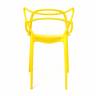Стул Cat Chair (mod. 028) пластик, 54,5*56*84см, желтый, 037 (Комплект из 2 шт.) желтый пластик Стул Cat Chair (mod. 028) пластик, 54,5*56*84см, желтый, 037 (Комплект из 2 шт.) желтый пластик