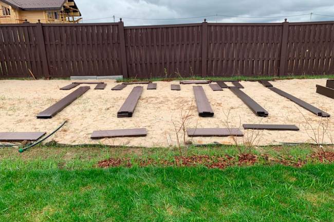 Доска грядочная NauticPrime 450*35*2950мм, венге