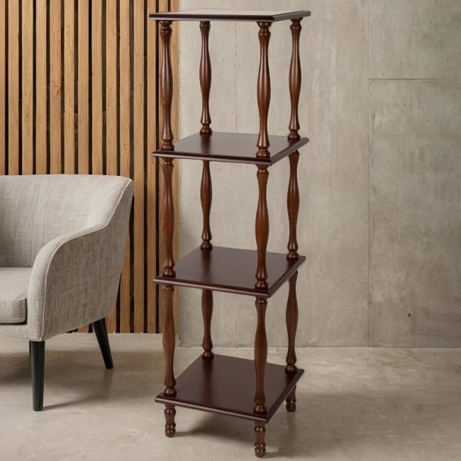 Этажерка П 8 средне-коричневый Этажерка П 8 средне-коричневый