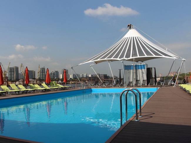 Террасная доска DARVOLEX шовная, 150*23,5*6000 мм, венге