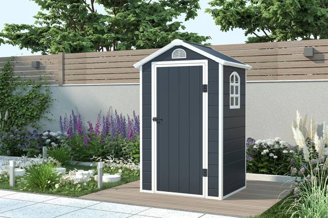 Сарай пластиковый Black Fox Modernist A 1,4м2 Сарай пластиковый Black Fox Modernist A 1,4м2