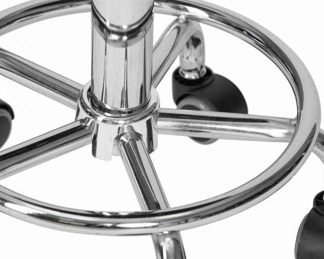 Табурет мастера DOBRIN BILLY, серебряный