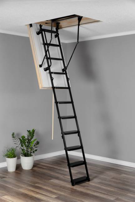 Чердачная складная лестница Metal T3 EXTRA Чердачная складная лестница Metal T3 EXTRA