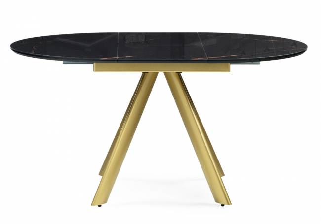 Галвестон 100х76 обсидиан / черный / золото