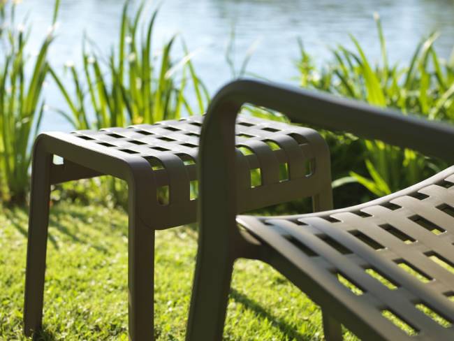 Табурет пластиковый Poggio тортора 490х415х440 мм Табурет пластиковый Poggio тортора 490х415х440 мм