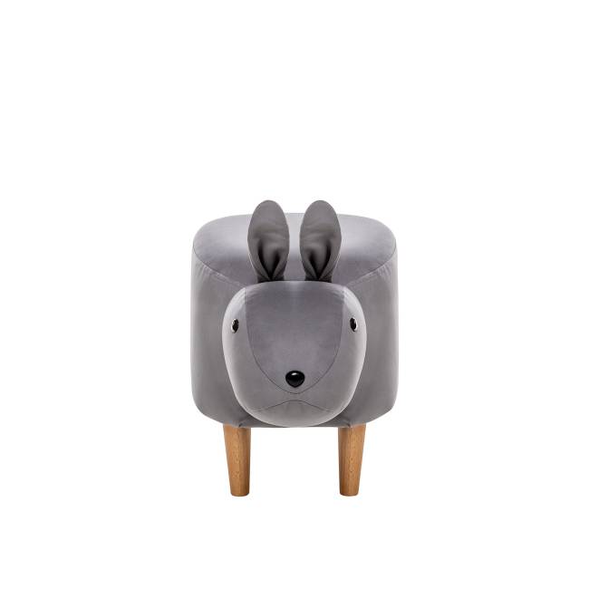 Пуф Leset Зайчик V32 серый Бук Пуф Leset Зайчик V32 серый Бук