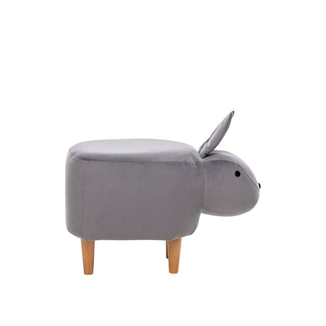 Пуф Leset Зайчик V32 серый Бук Пуф Leset Зайчик V32 серый Бук