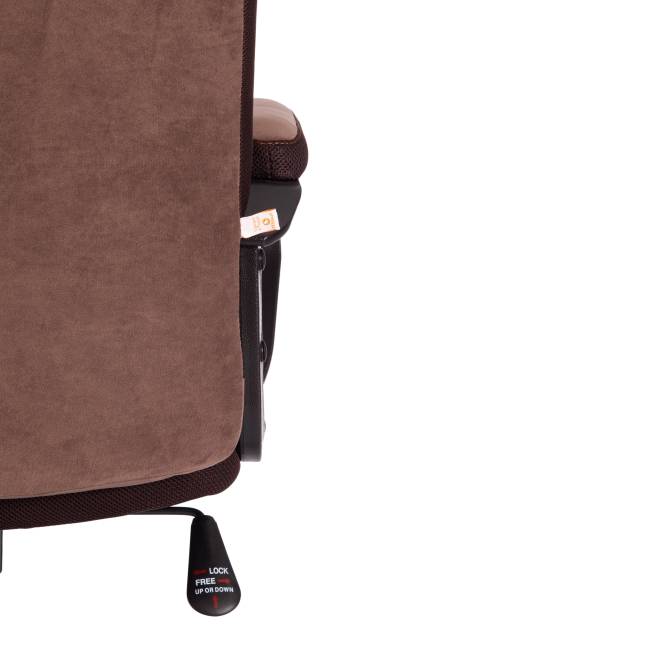 Кресло Trendy/Тренди (22) флок/ткань, коричневый, 6/TW-24 коричневый флок/ткань