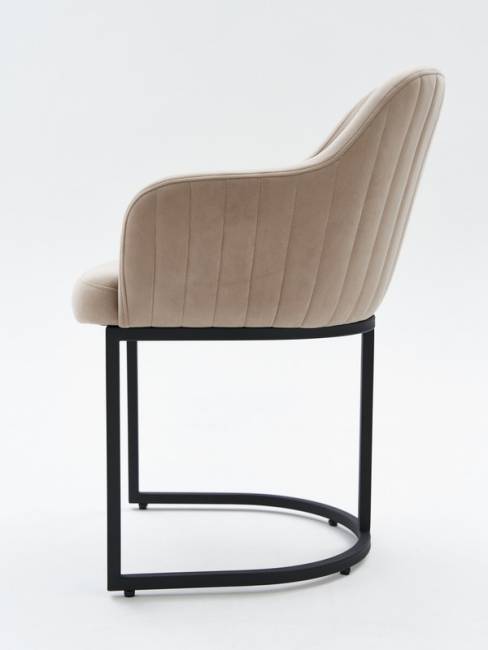 Стул Amely Beige / Black