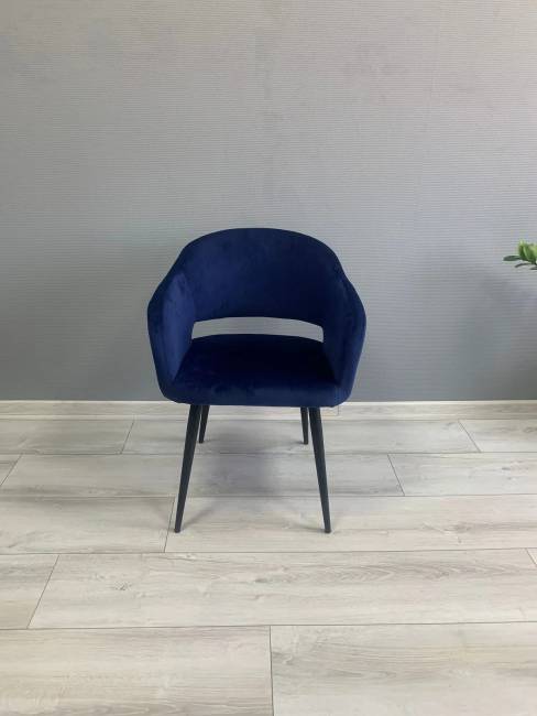 Стул Пичч чёрный / синий