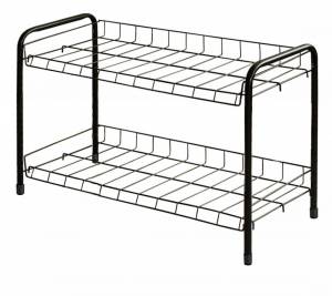 Этажерка для обуви ЭТ3 арт. ЭТ3/Ч 2 полки, черный