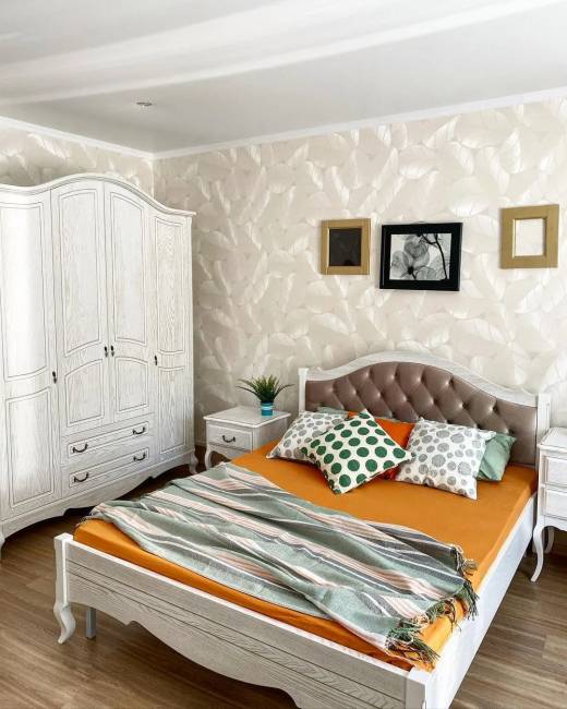 Кровать Малонн Ави Софт Белый