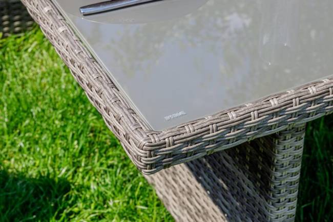 KARL PLUS обеденный комплект серого цвета