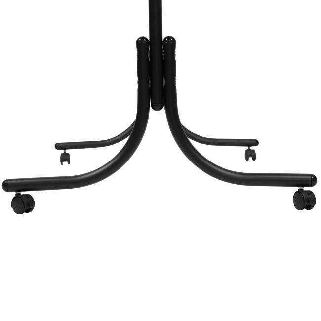 Вешалка напольная на колесах М 11 чёрный