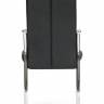 Стул ELFO ( mod.35 ) металл/экокожа, 45х53х100х47см, хром/черный (Комплект из 4 шт.) хром/черный металл/экокожа
