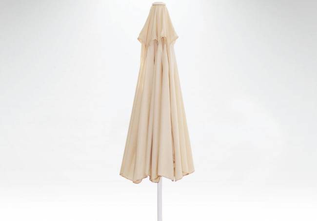 Зонт пляжный профессиональный Ø2.5 м Kiwi Clips серебристый, фуксия Ø2500 мм Зонт пляжный профессиональный Ø2.5 м Kiwi Clips серебристый, фуксия Ø2500 мм