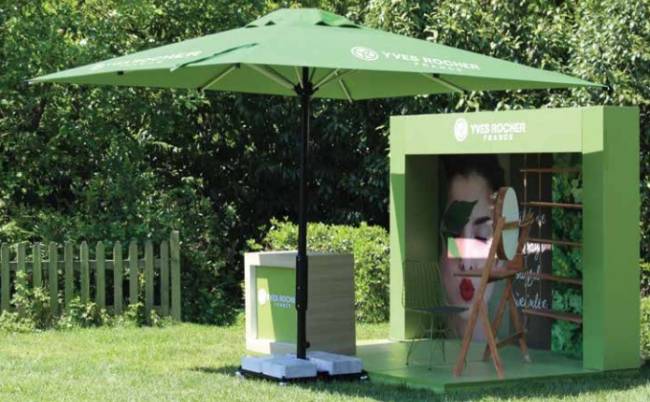 Зонт профессиональный 3.5х3.5 м Lux Telescopic 3500х3500 мм