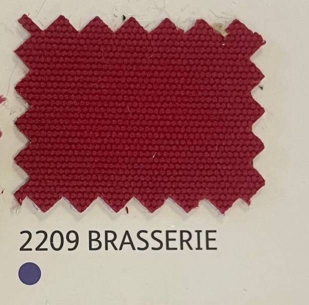 Зонт пляжный профессиональный Ø2.5 м Kiwi Clips серебристый, красный Ø2500 мм