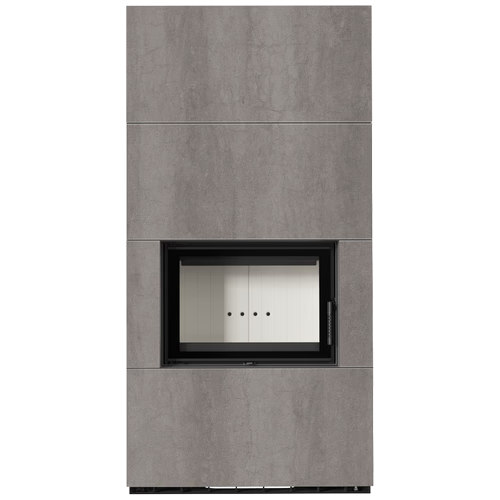 Каминокомплект Kratki PRO FLOKI NATURALI PIETRA DI SAVOIA GRIGIA BOCCIARDATA