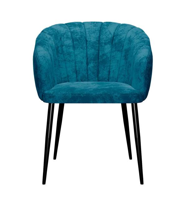 Стул DikLine 442 поворотный, M19 бирюза, ножки черные Стул DikLine 442 поворотный, M19 бирюза, ножки черные